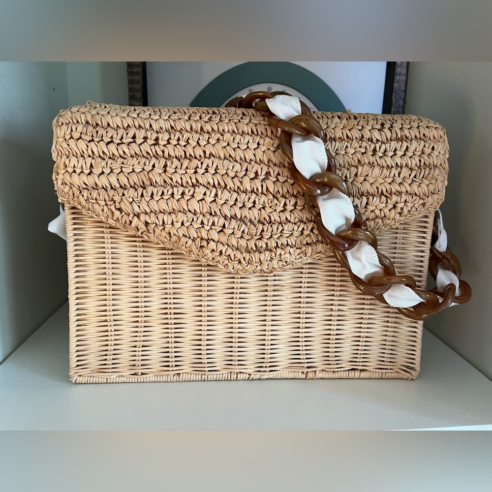 Pamela Munson Woven Shoulder Bag - NWOT